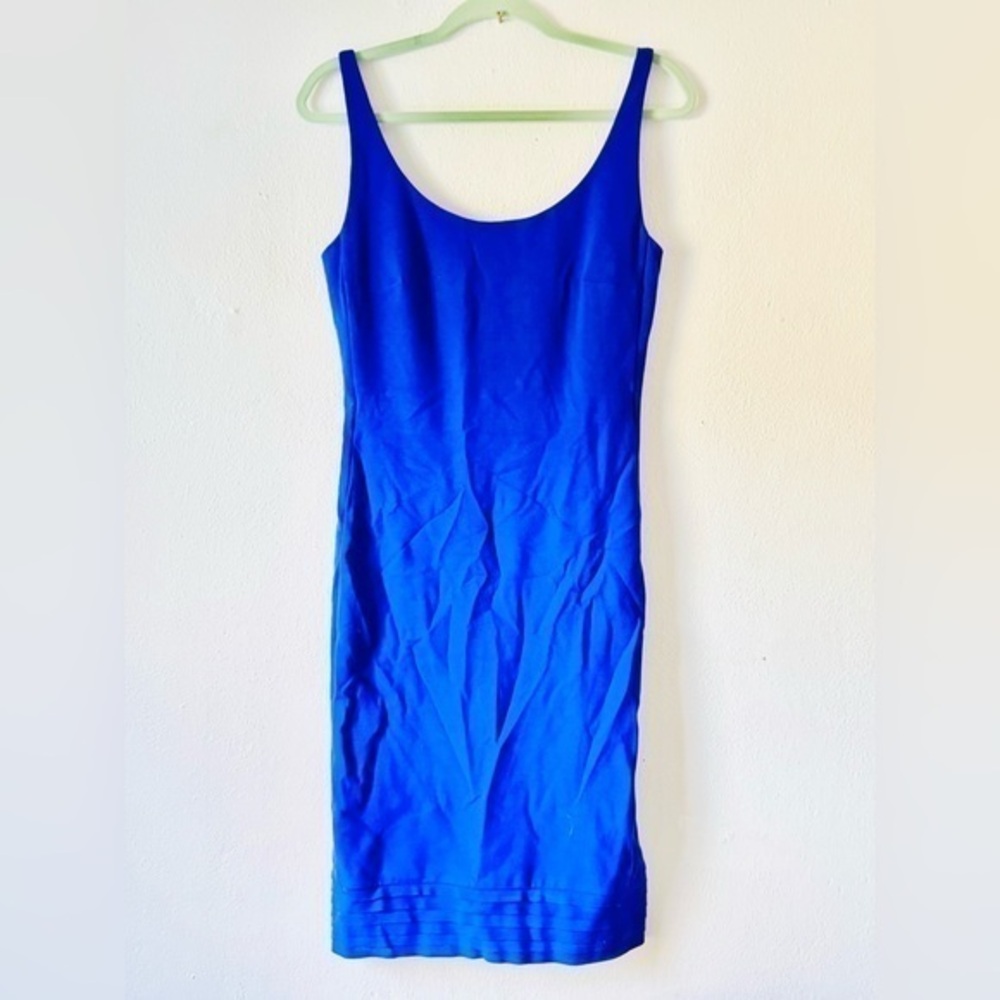DVF Diane Von Furstenberg Royal Blue Bridget Bodycon Sheath Dress sz 10